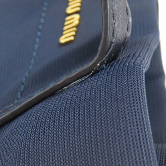 Miu Miu Miu logo tote bag, nylon material, women's, MIUMIU Bags